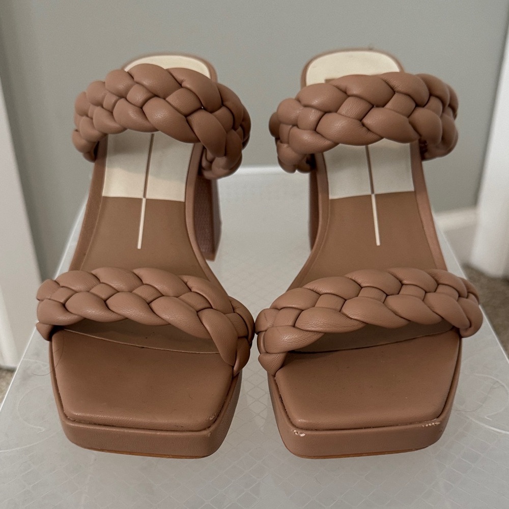 Dolce Vita Braided Brown Sandals